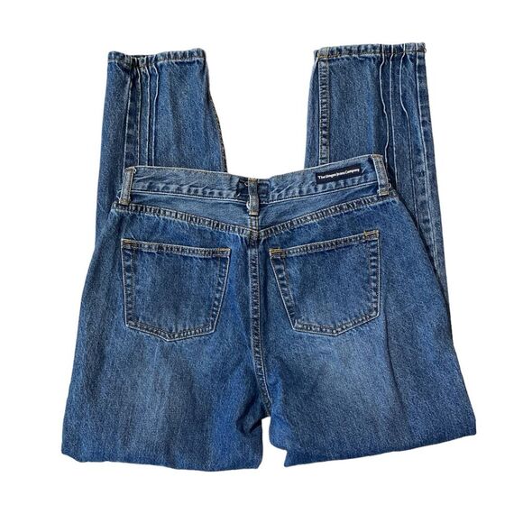 Umgee High Waist Rise Mom Fit Jeans Pintuck Leg 90's Style Size 27 - Picture 8 of 15